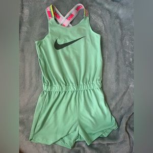 Nike green romper